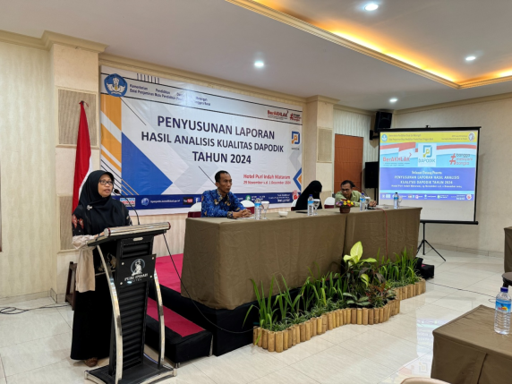 Tingkatkan Kualitas Data Pendidikan,  BPMP NTB Gelar Penyusunan Laporan Hasil Analisis Kualitas Dapodik