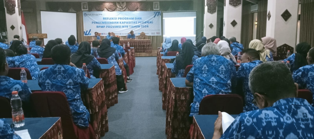 BPMP NTB Gelar Refleksi Program dan Penguatan Kapasitas Pegawai di Penghujung Tahun 2024