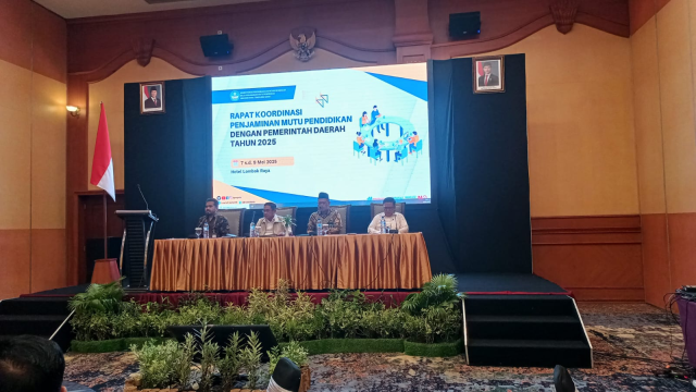 BPMP NTB Selenggarakan Rapat Koordinasi Penjaminan Mutu Pendidikan Bersama Pemerintah Daerah Tahun 2025