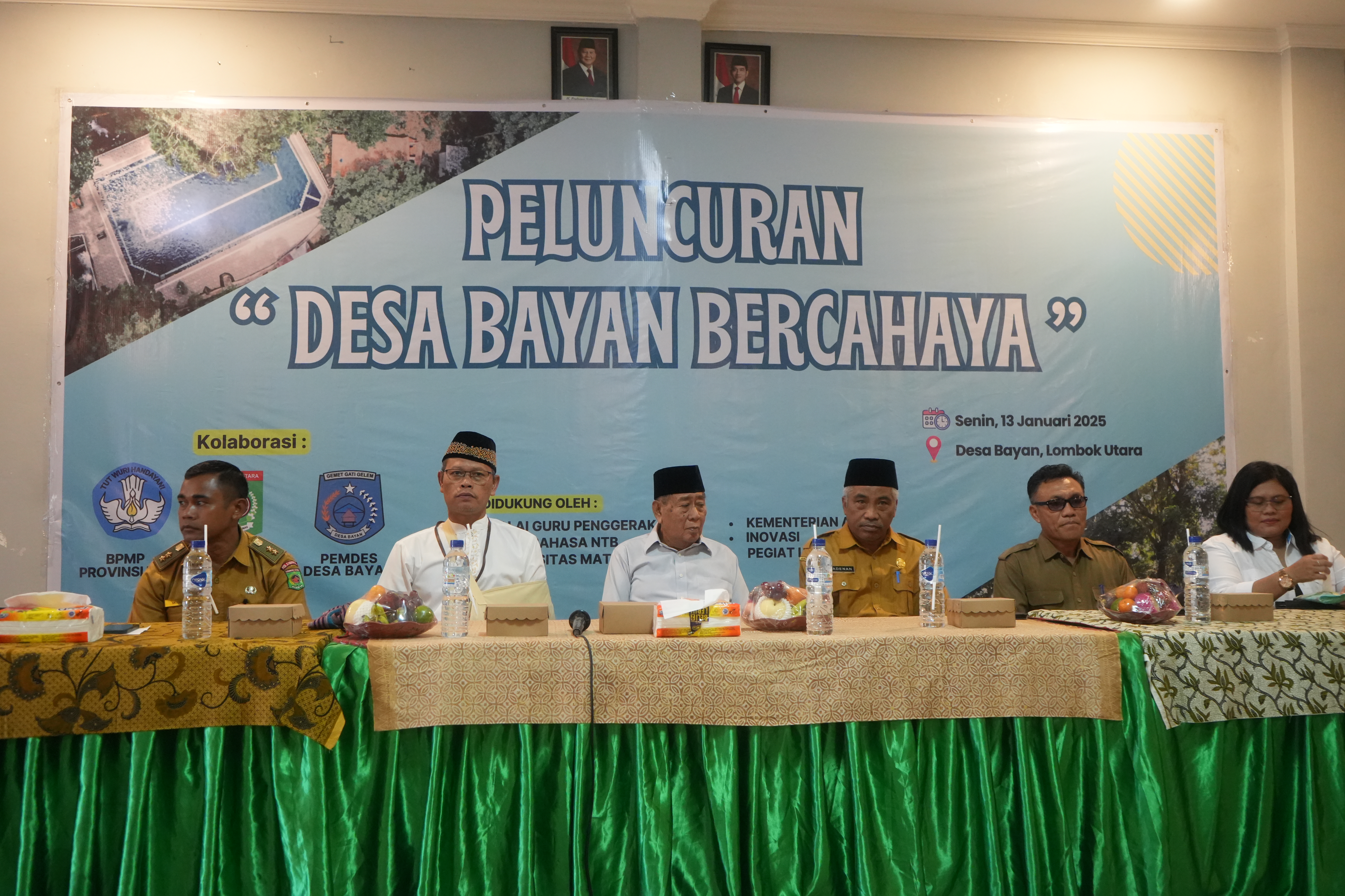 PELUNCURAN DESA BAYAN BECAHAYA
