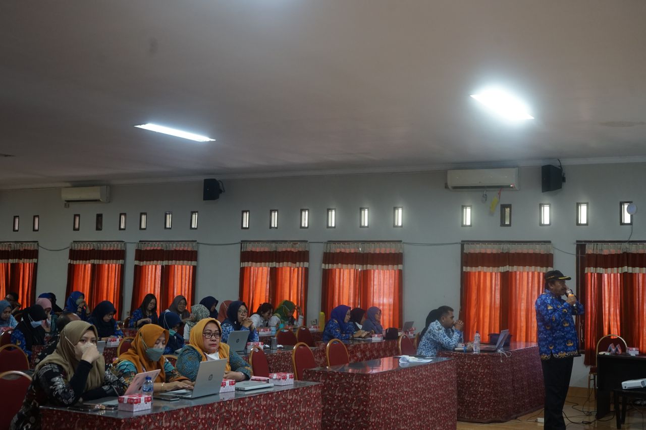 Pendampingan Evaluasi oleh ITJEN EVALUASI ZI-WBK 2023 dan di dampingi Pimpinan Lembaga