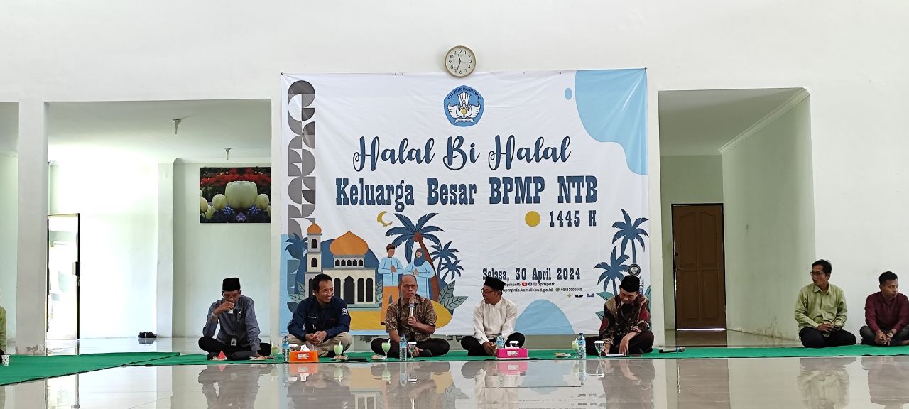 HALA BI HALAL KELURGA BESAR BPMP NTB