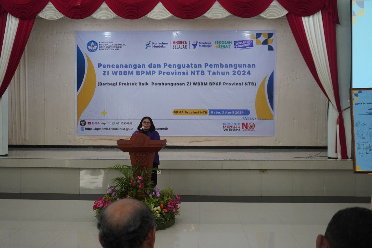PENCANANGAN DAN PENGUATAANPEMBANGUNAN ZI WBBM BPMP PROVINSI NTB TAHUN 2024