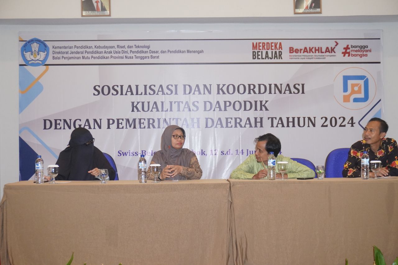 SOSIALISASI DAN KOORDINASI KUALITAS DAPODIK DENGAN PEMDA TAHUN 2024