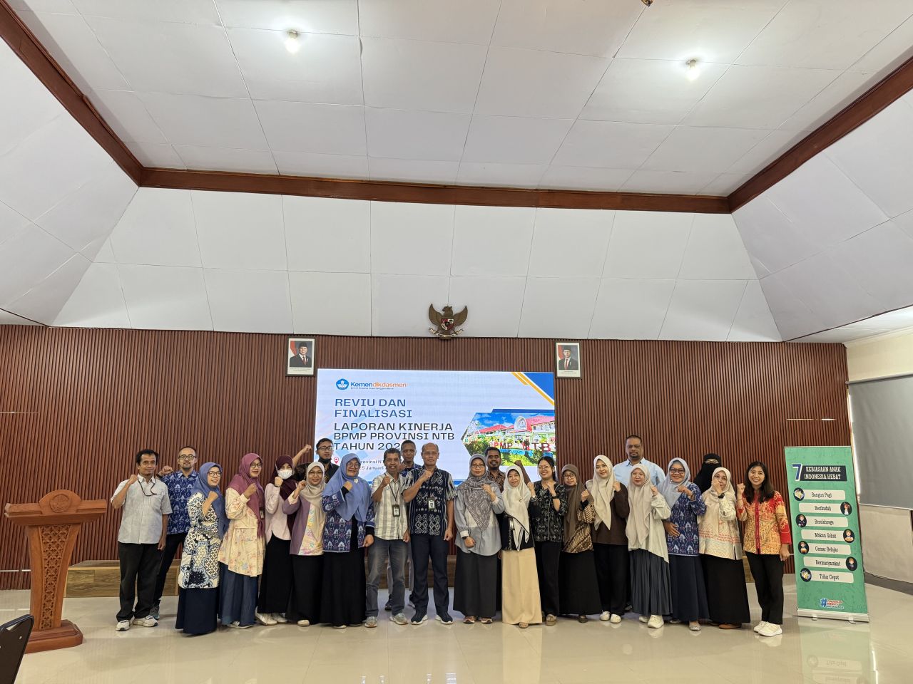 REVIU DAN FINALISASI LAPORAN KINERJA BPMP PROVINSI NTB TAHUN 2025
