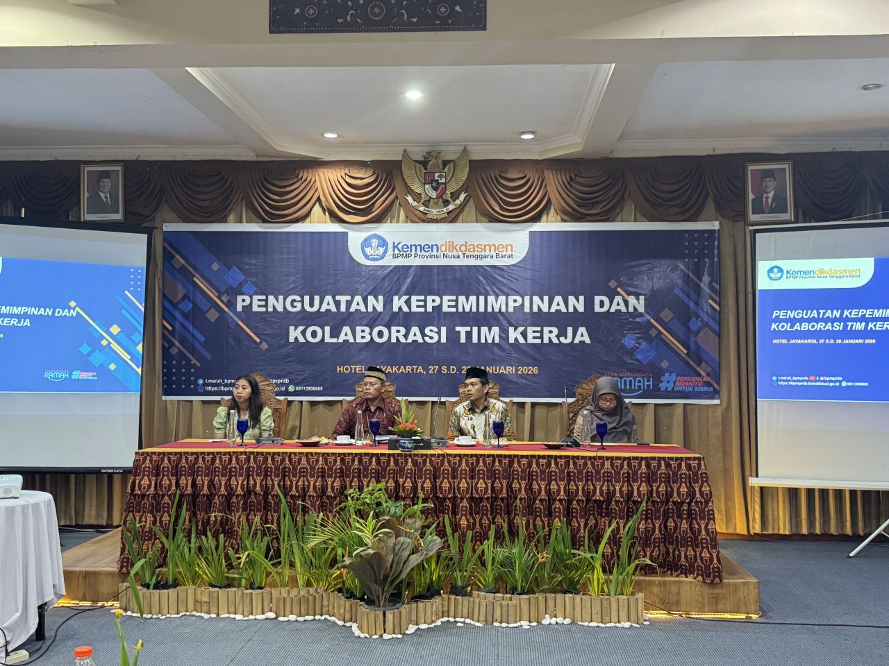 PENGUATAN DAN KEPEMIMPINAAN DAN KOLABORASI TIM KERJA