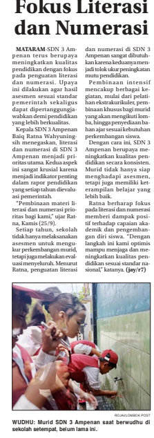 FOKUS LITERASI DAN NUMERASI