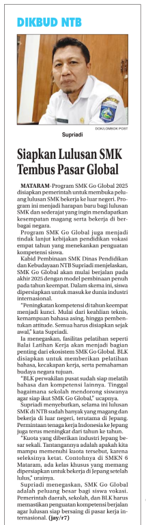 Siapkan Lulusan SMK Tembus Pasar Global
