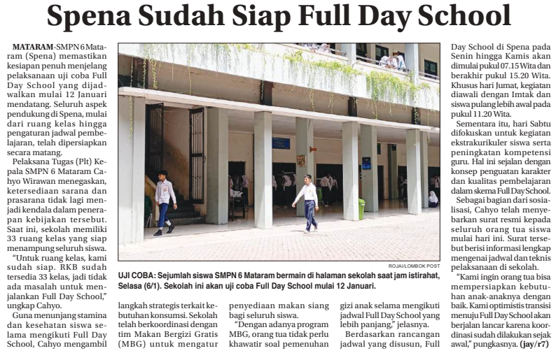 Spena Sudah Siap Full Day School