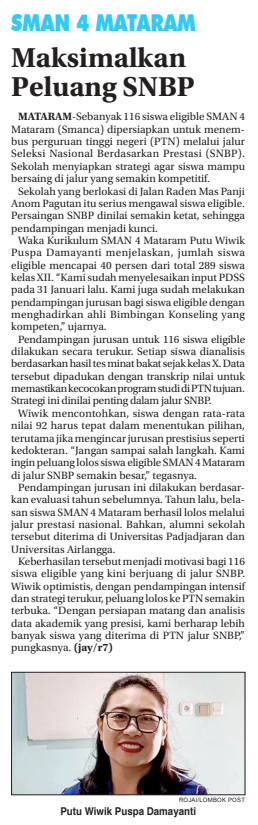 Maksimalkan Peluang SNBP