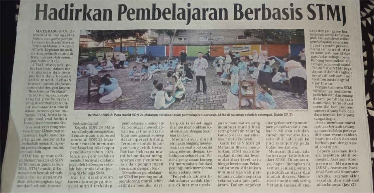 HADIRKAN PEMBELAJARAN BERBASIS STMJ