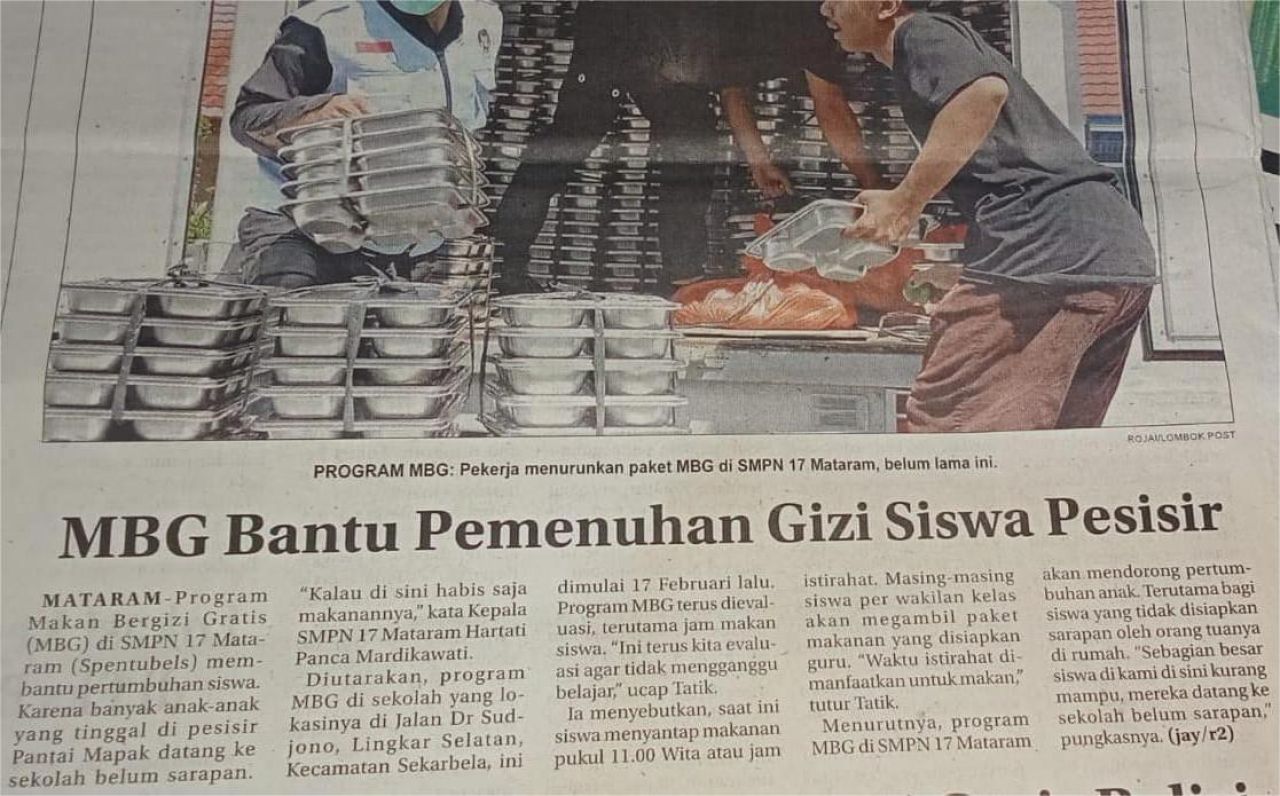MBG BANTUAN PEMENUHAN GIZI SISWA PESISIR