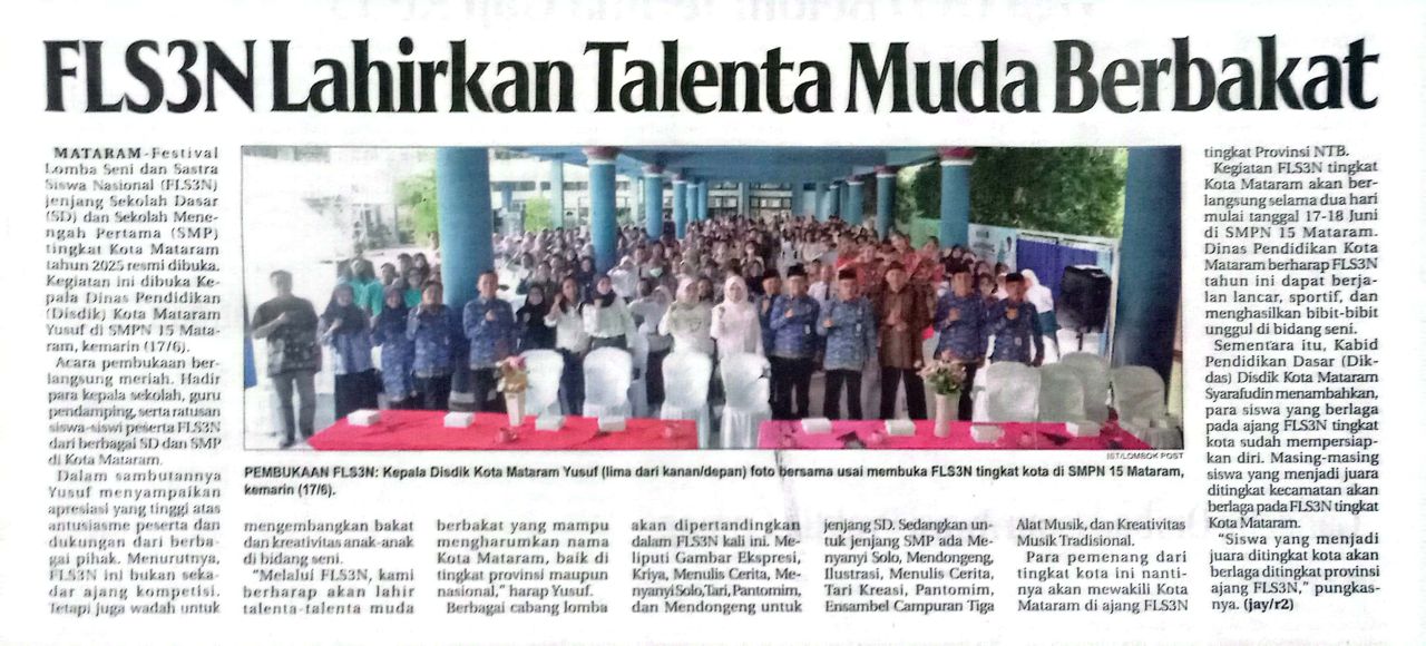 FLS3N LAHIRKAN TALENTA MUDA BERBAKAT