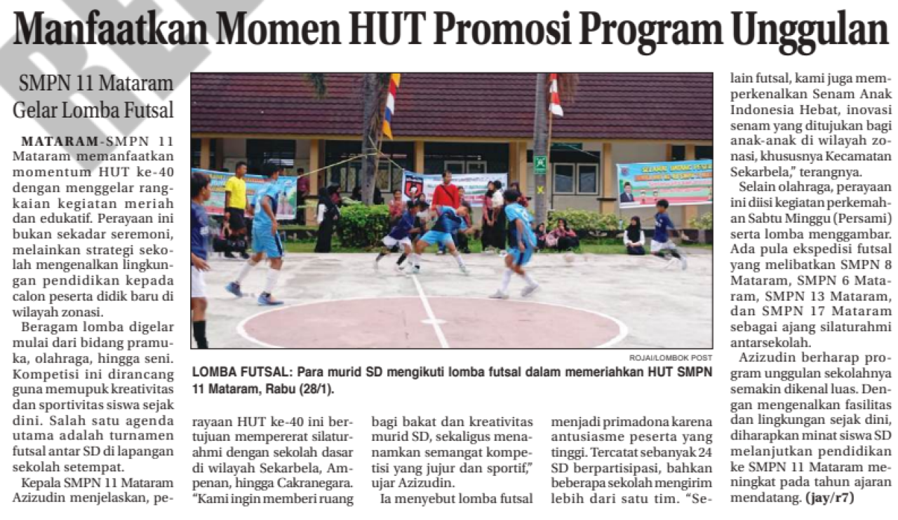 Manfaatkan Momen HUT Promosi Program Unggulan