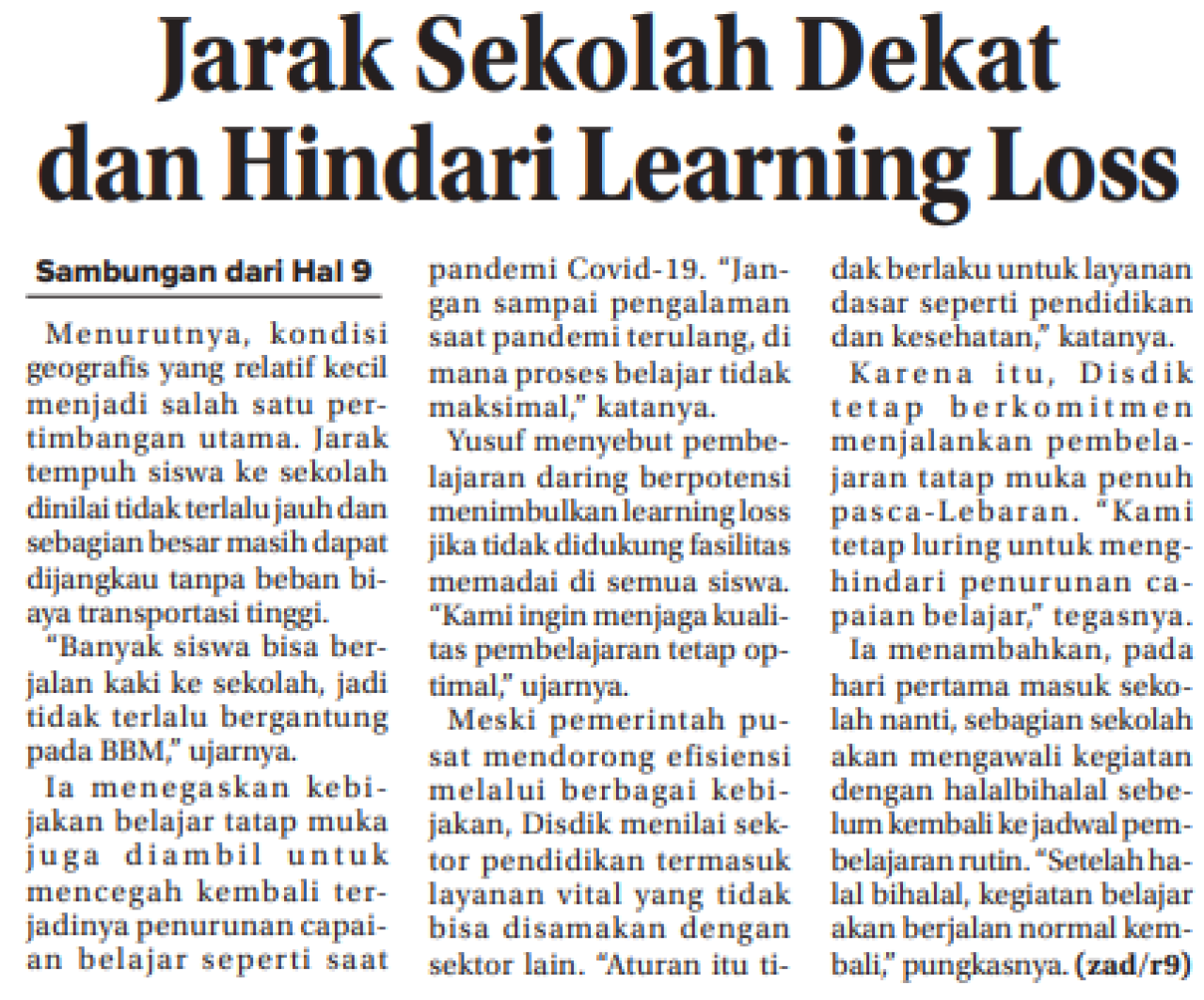 Sambungan dari Tolak Skema daring