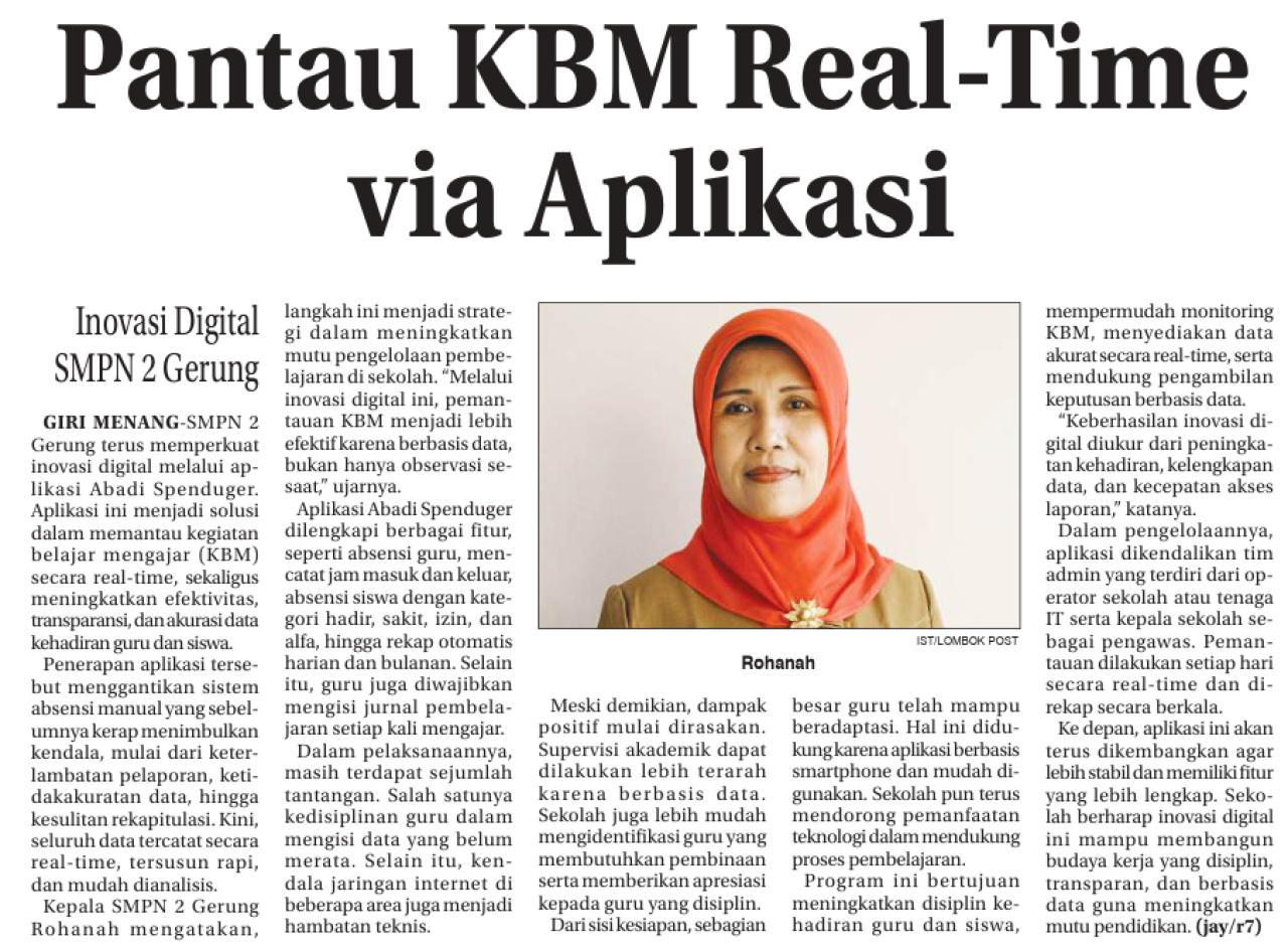 Pantau KBM Real-Time via Aplikasi