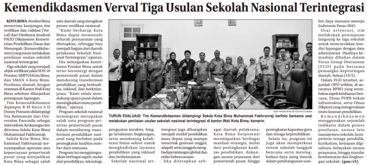 Kemendikdasmen Verval Tiga Usuan Sekolah Nasional Terintegrasi