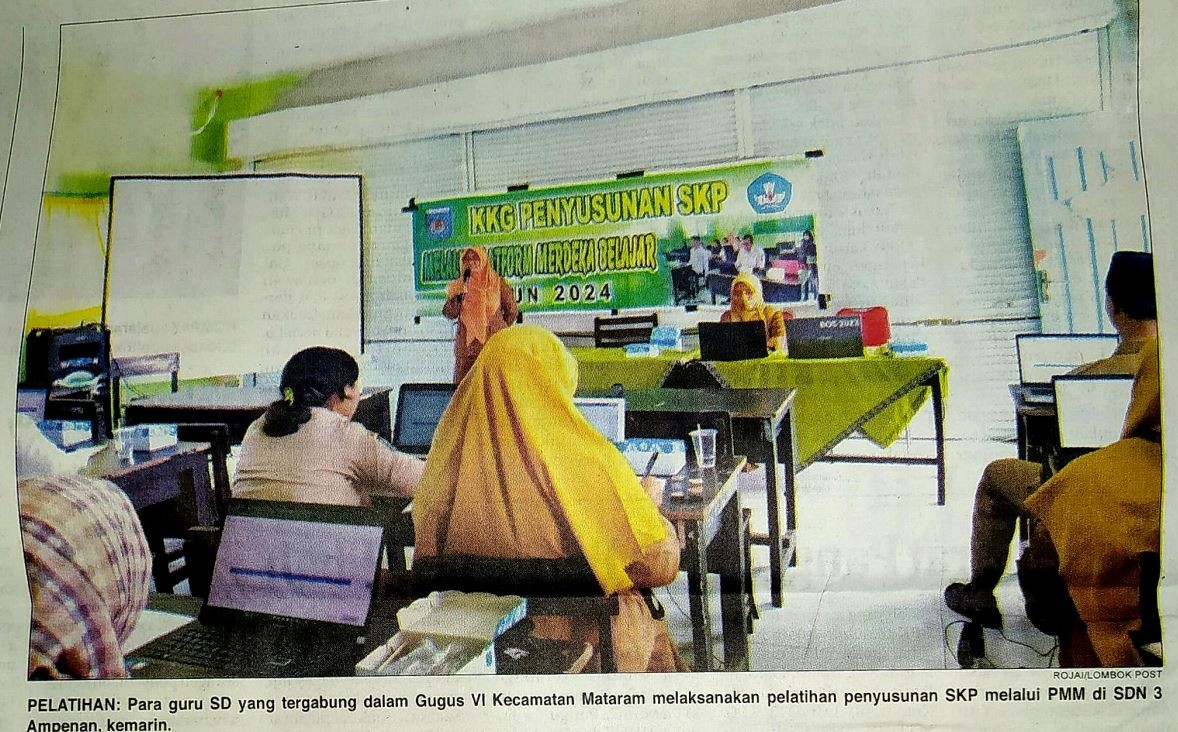 Puluhan Guru Ikuti Pelatihan Penyusunan SKP Melalui PMM