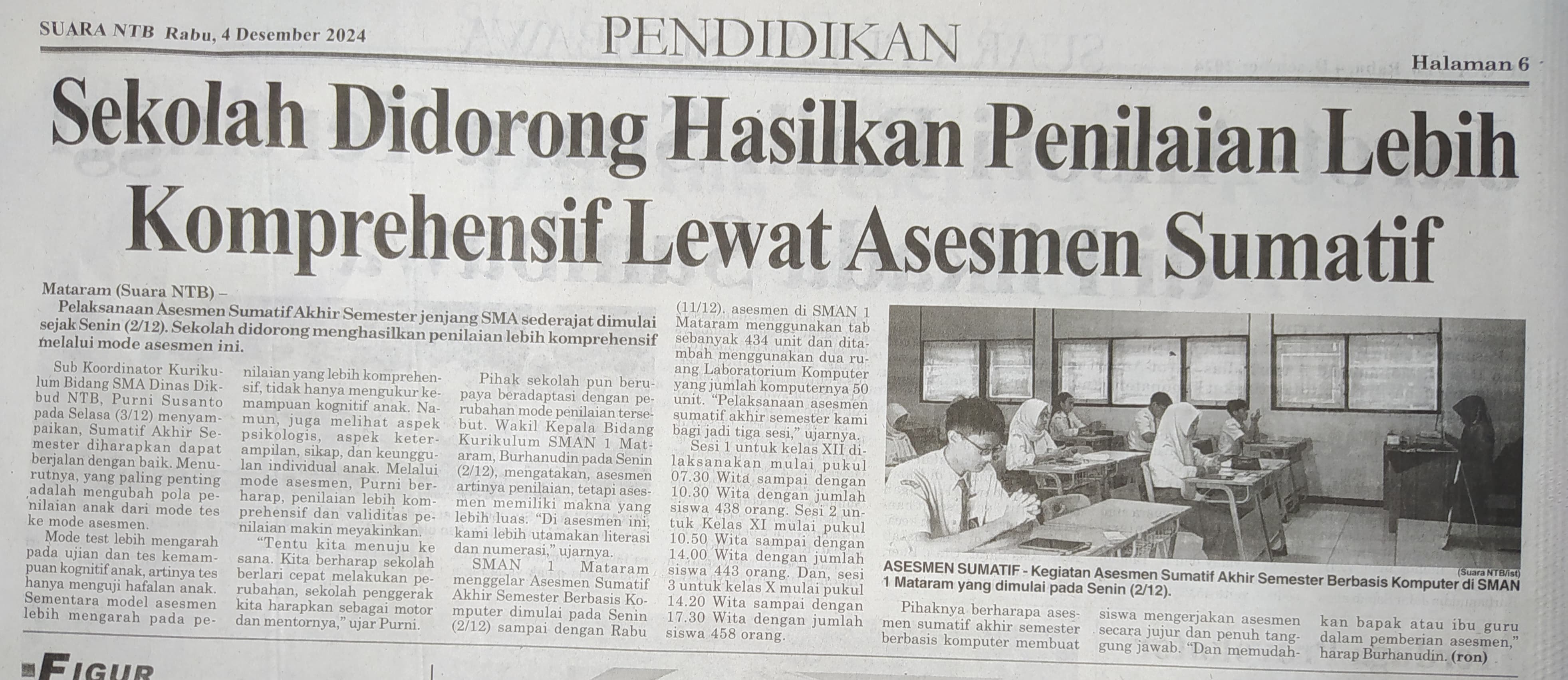 Sekolah Didorong Hasilkan Penilaian Lebih Komprehensif Lewat Asesmen Sumatif