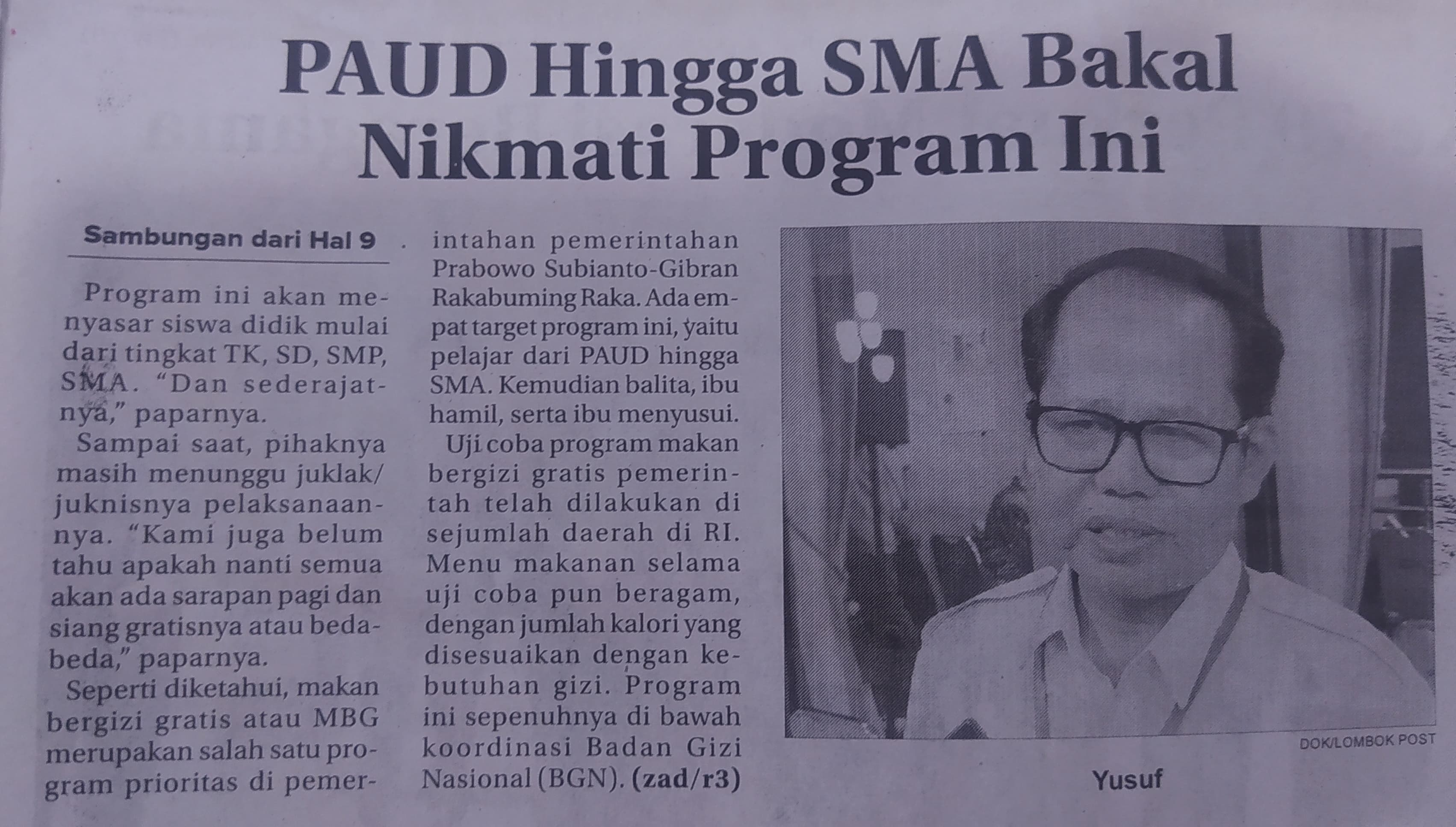 PAUD Hingga SMA Bakal Nikmati Program Ini