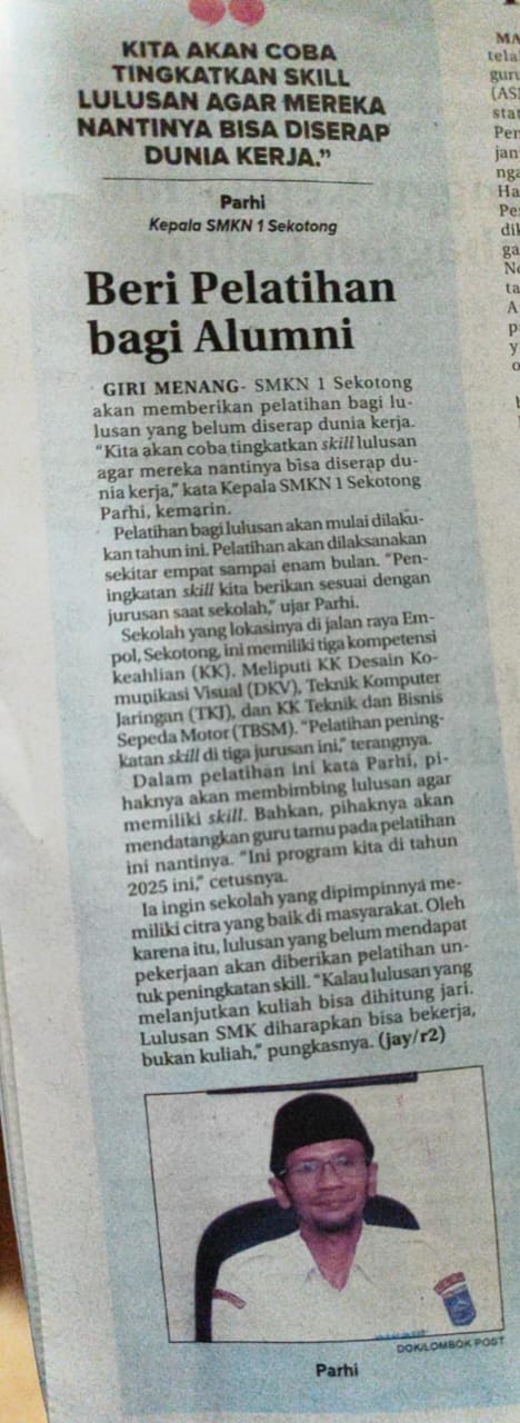 Beri Pelatihan Bagi Alumni