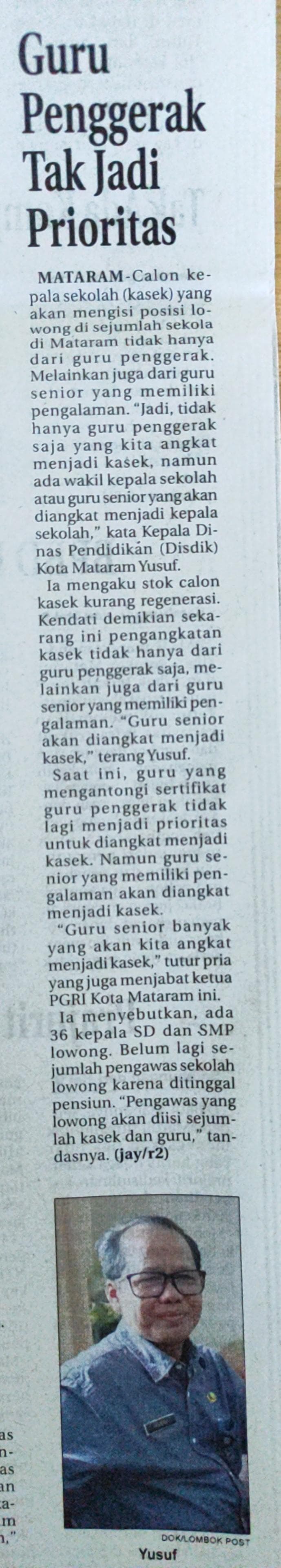 Guru Penggerak Tak Jadi Prioritas
