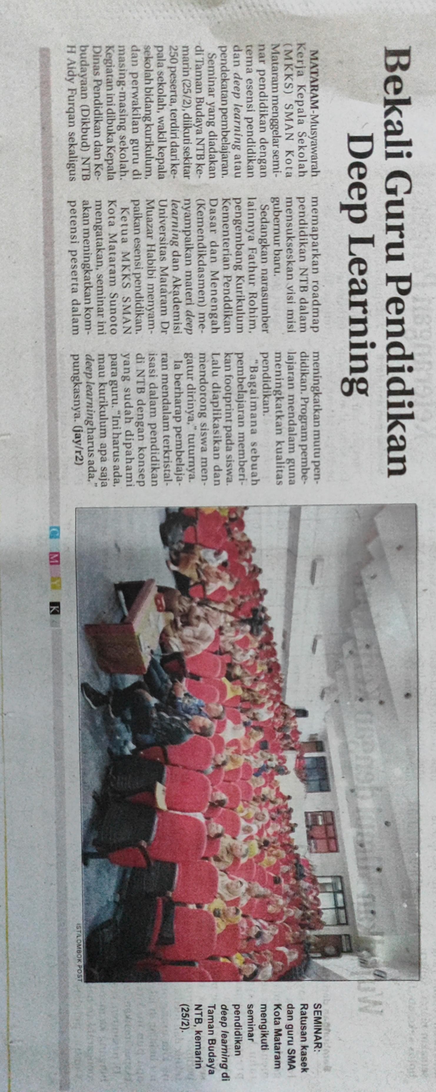 Bekali Guru Pendidikan Deep Learning