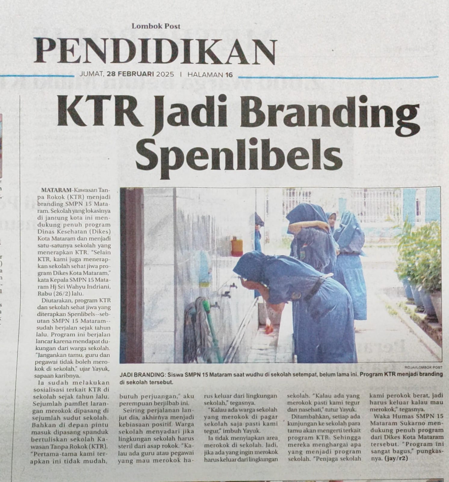 KTR Jadi Branding Spenlibels