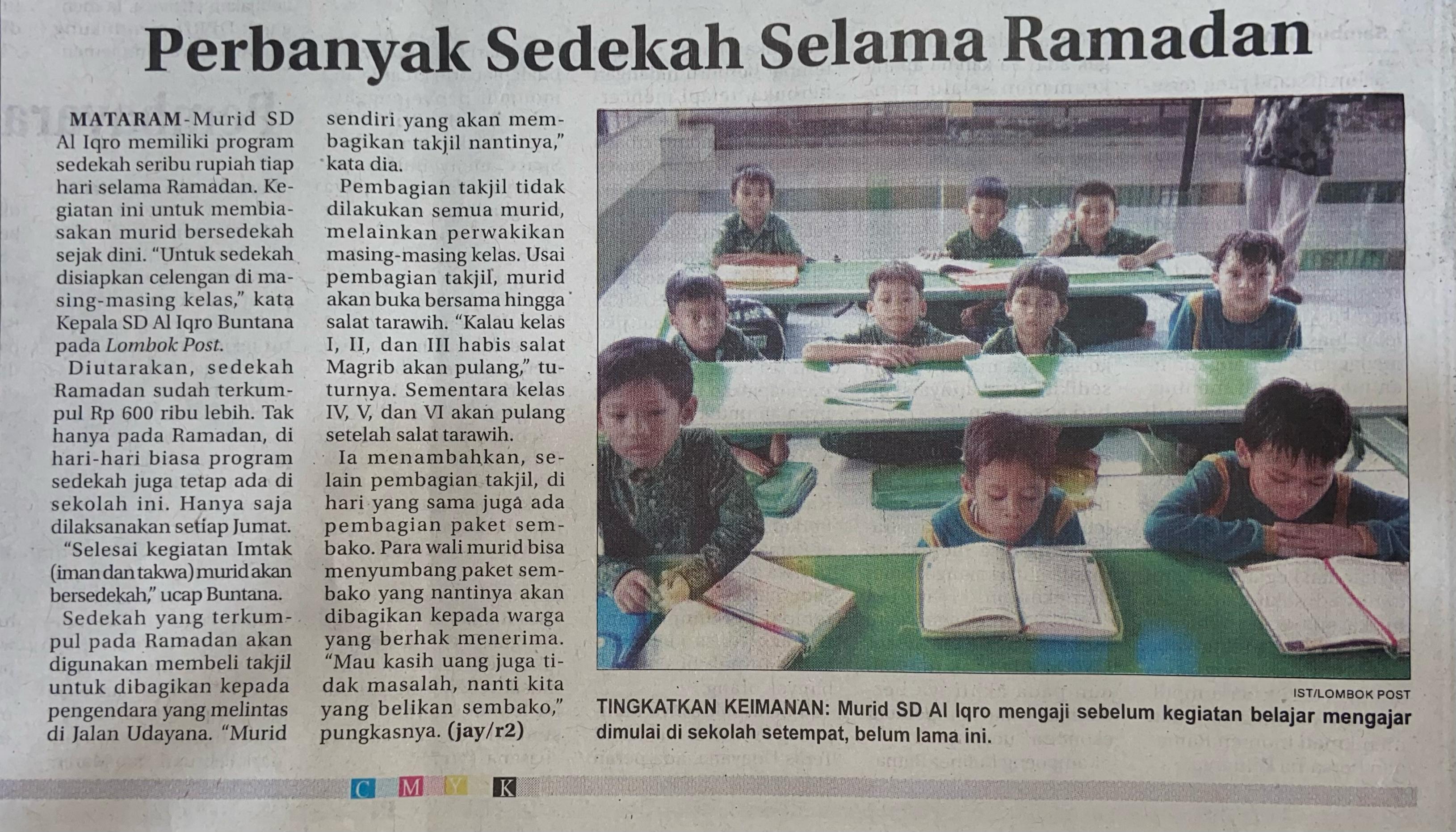 Perbanyak Sedekah Selama Ramadan
