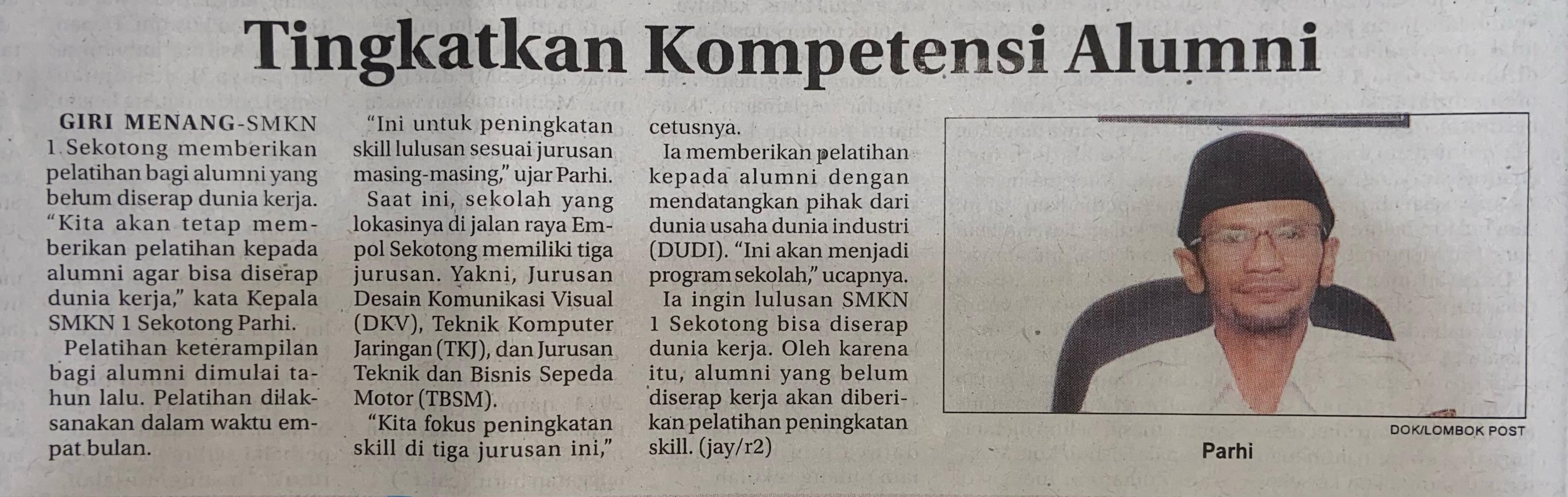 Tingkatkan Kompetensi Alumni