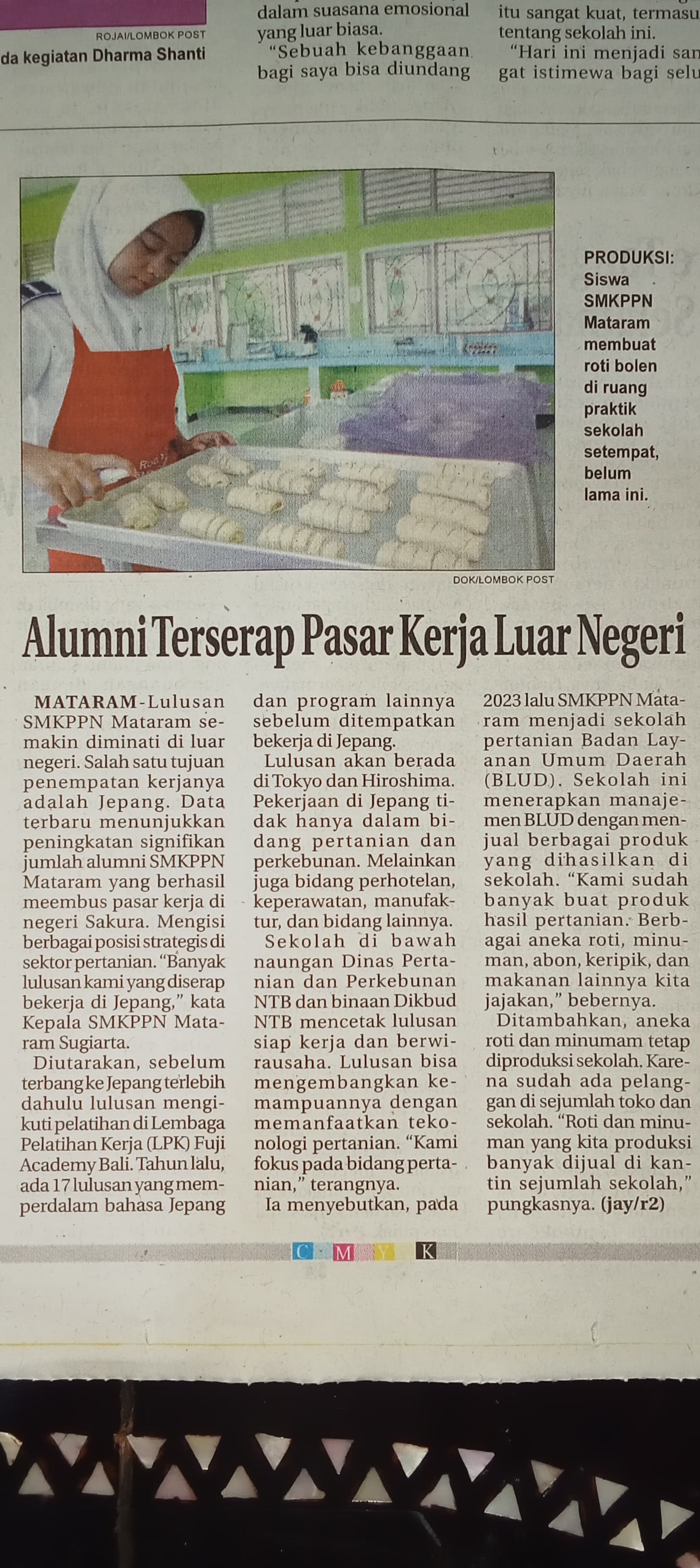 ALUMNI TERSERAP PASAR KERJA LUAR NEGERI