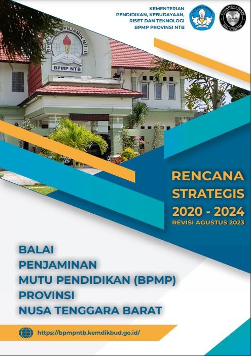 Rencana Strategis BPMP Provinsi NTB 2020-2024 Revisi Agustus 2023